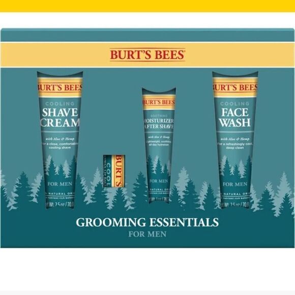 Burt’s Bees Grooming Essentials Kit for Men/face wash/shave cream/Moisturizer - Picture 11 of 16